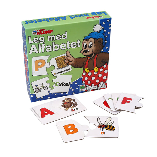 Spil: Rasmus Klump - Leg med alfabetet