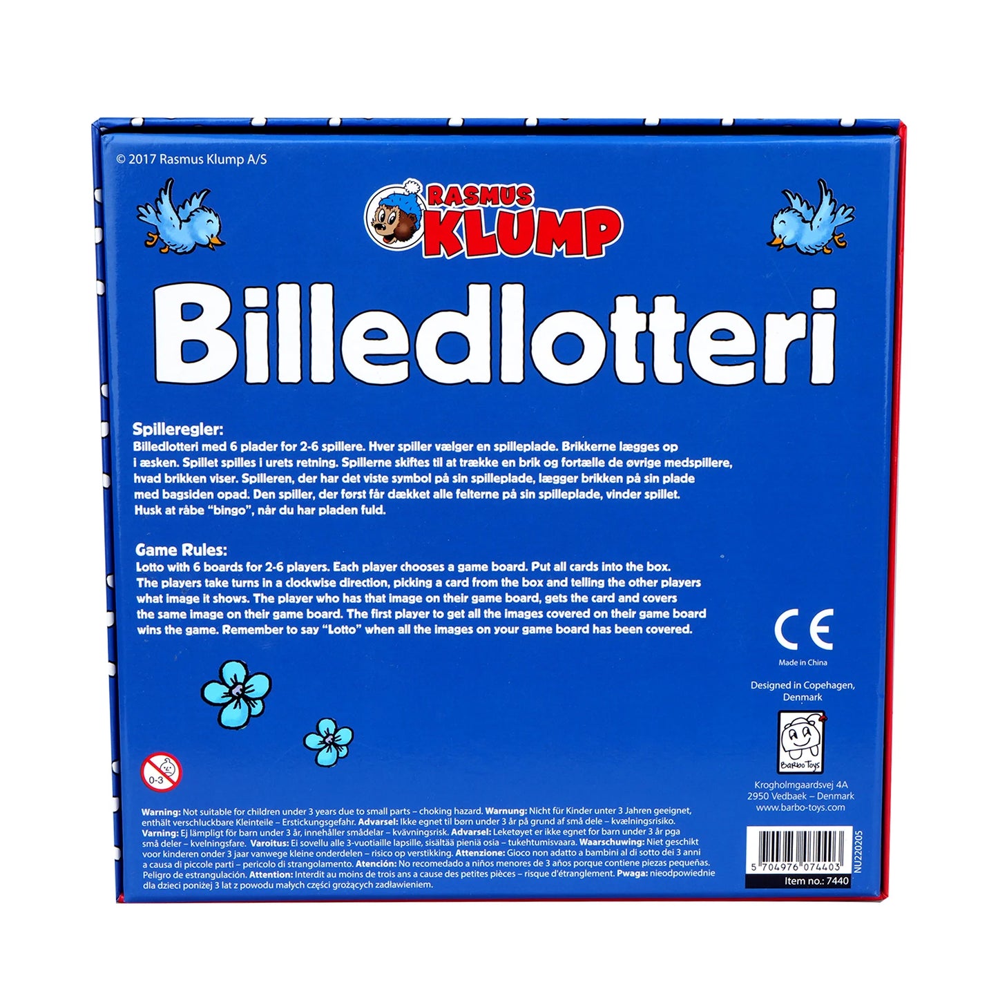 Spil: Rasmus Klump - Billedlotteri